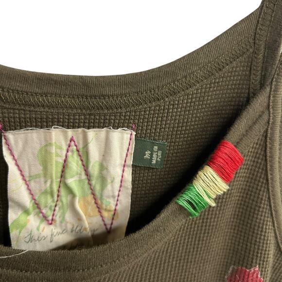 Y2K Boho Graphic Tank Top Old Navy Vintage‎ Create Print Small - Picture 4 of 9